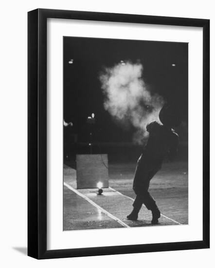 Date Unknownnational Fast Draw Championships in Las Vegas-J^ R^ Eyerman-Framed Photographic Print