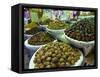 Dates, Walnuts and Figs For Sale in the Souk of the Old Medina of Fez, Morocco, North Africa-Michael Runkel-Framed Stretched Canvas