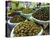 Dates, Walnuts and Figs For Sale in the Souk of the Old Medina of Fez, Morocco, North Africa-Michael Runkel-Stretched Canvas