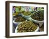 Dates, Walnuts and Figs For Sale in the Souk of the Old Medina of Fez, Morocco, North Africa-Michael Runkel-Framed Photographic Print