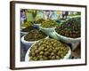 Dates, Walnuts and Figs For Sale in the Souk of the Old Medina of Fez, Morocco, North Africa-Michael Runkel-Framed Photographic Print