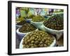 Dates, Walnuts and Figs For Sale in the Souk of the Old Medina of Fez, Morocco, North Africa-Michael Runkel-Framed Photographic Print