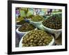 Dates, Walnuts and Figs For Sale in the Souk of the Old Medina of Fez, Morocco, North Africa-Michael Runkel-Framed Photographic Print