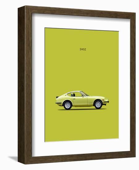 Datsun 240Z 1969-Mark Rogan-Framed Art Print