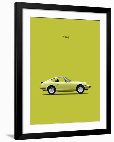 Datsun 240Z 1969-Mark Rogan-Framed Art Print