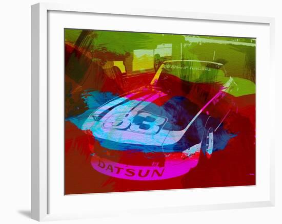 Datsun-NaxArt-Framed Art Print