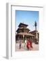 Dattatreya Temple, Tachupal Tole, Bhaktapur-Ian Trower-Framed Photographic Print