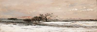 Snow-Daubigny Charles-Franois-Stretched Canvas