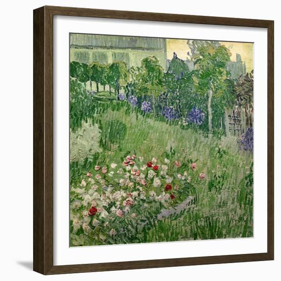 Daubigny's Garden, 1890-Vincent van Gogh-Framed Giclee Print