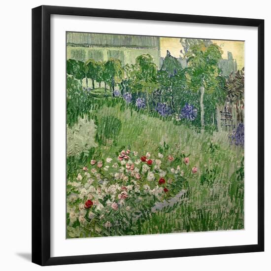 Daubigny's Garden, 1890-Vincent van Gogh-Framed Giclee Print