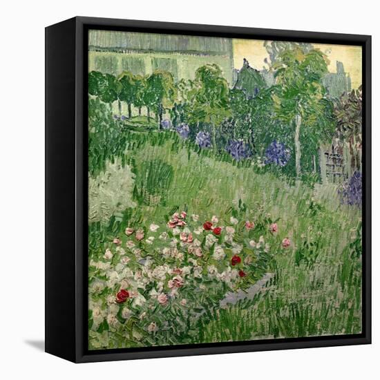 Daubigny's Garden, 1890-Vincent van Gogh-Framed Stretched Canvas