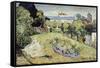 Daubigny's Garden by Vincent Van Gogh-Vincent van Gogh-Framed Stretched Canvas