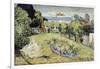 Daubigny's Garden by Vincent Van Gogh-Vincent van Gogh-Framed Giclee Print