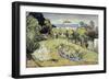 Daubigny's Garden by Vincent Van Gogh-Vincent van Gogh-Framed Giclee Print