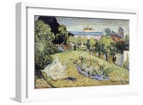 Daubigny's Garden by Vincent Van Gogh-Vincent van Gogh-Framed Giclee Print