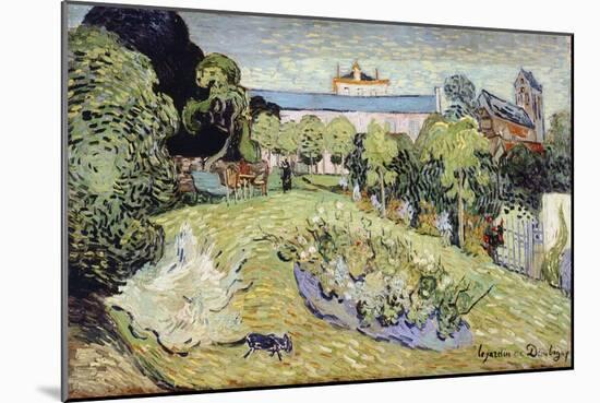 Daubigny's Garden by Vincent Van Gogh-Vincent van Gogh-Mounted Giclee Print