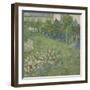 Daubigny's Garden-Vincent Van Gogh-Framed Giclee Print