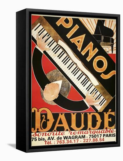 Daude Pianos-null-Framed Stretched Canvas