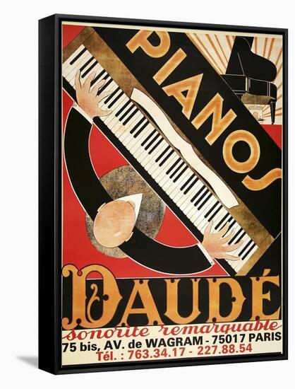 Daude Pianos-null-Framed Stretched Canvas