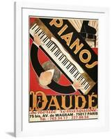 Daude Pianos-null-Framed Giclee Print