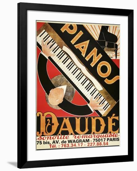 Daude Pianos-null-Framed Giclee Print