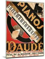 Daude Pianos-null-Mounted Giclee Print