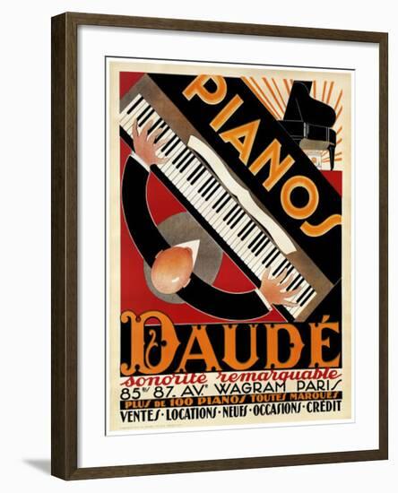 Daude-null-Framed Art Print