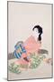 Daughter Miyuki-Shoen Uemura-Mounted Giclee Print