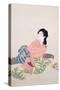 Daughter Miyuki-Shoen Uemura-Stretched Canvas