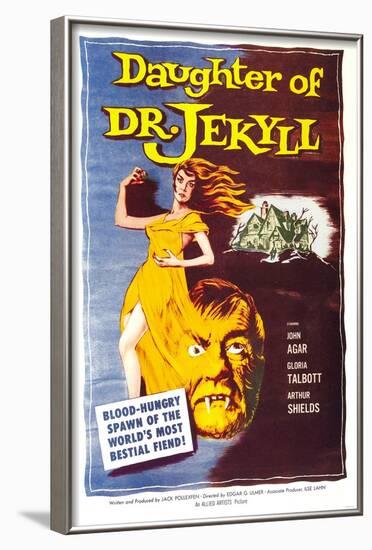 Daughter of Dr. Jekyll-null-Framed Art Print