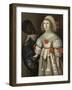 Daughter of Florence Poulett and Thomas Smyth of Ashton Court, with Her Black Page, C.1640-Gilbert Jackson-Framed Giclee Print