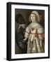 Daughter of Florence Poulett and Thomas Smyth of Ashton Court, with Her Black Page, C.1640-Gilbert Jackson-Framed Giclee Print
