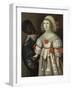 Daughter of Florence Poulett and Thomas Smyth of Ashton Court, with Her Black Page, C.1640-Gilbert Jackson-Framed Giclee Print