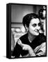 Daughter of Indian Pm Jawaharlal Nehru, Indira Gandhi, During Visit with Father to Us and Canada-Carl Mydans-Framed Stretched Canvas