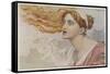 Daughter of King Priam of Troy She was an Infallible Prophetess-Frederick Sandys-Framed Stretched Canvas