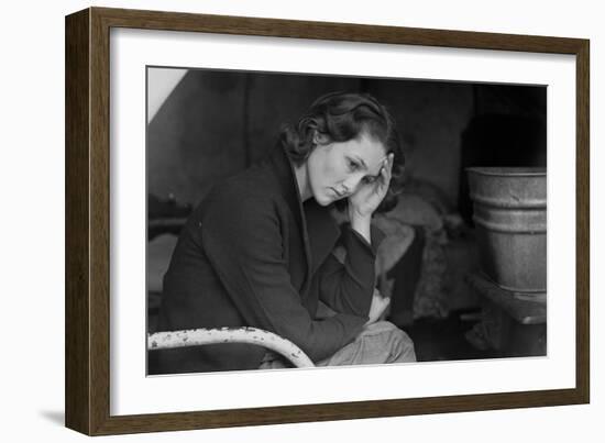 Daughter of Migrant Tennessee Coal Miner-Dorothea Lange-Framed Art Print