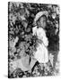 Daughter of Sharecropper, Lonnie Fair, in Field Picking Cotton-Alfred Eisenstaedt-Stretched Canvas