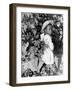 Daughter of Sharecropper, Lonnie Fair, in Field Picking Cotton-Alfred Eisenstaedt-Framed Photographic Print