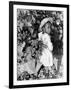 Daughter of Sharecropper, Lonnie Fair, in Field Picking Cotton-Alfred Eisenstaedt-Framed Photographic Print