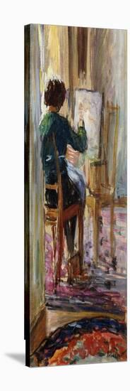 Daughter of the Artist; La Fille De L'Artiste-Henri Lebasque-Stretched Canvas