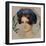 Daughter of the artist with cornflowers in her hair, 1909-Franz von Stuck-Framed Giclee Print