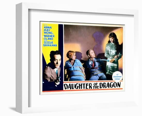 Daughter of the Dragon, 1931-null-Framed Art Print