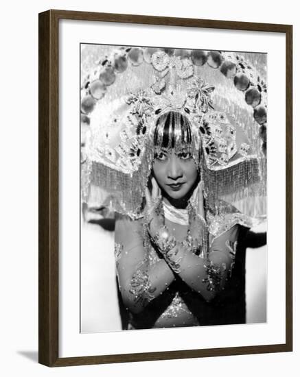 Daughter of the Dragon, Anna May Wong, 1931-null-Framed Photo