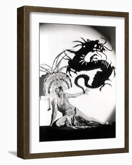 Daughter of the Dragon, Anna May Wong, 1931-null-Framed Photo