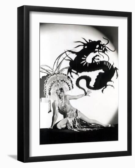 Daughter of the Dragon, Anna May Wong, 1931-null-Framed Photo