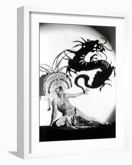 Daughter of the Dragon, Anna May Wong, 1931-null-Framed Photo