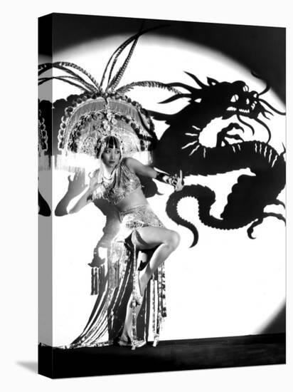 Daughter of the Dragon, Anna May Wong, 1931-null-Stretched Canvas