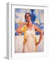 Daughter of the Sun-Giacomo Balla-Framed Giclee Print