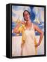 Daughter of the Sun-Giacomo Balla-Framed Stretched Canvas