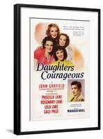 Daughters Courageous, 1939-null-Framed Art Print